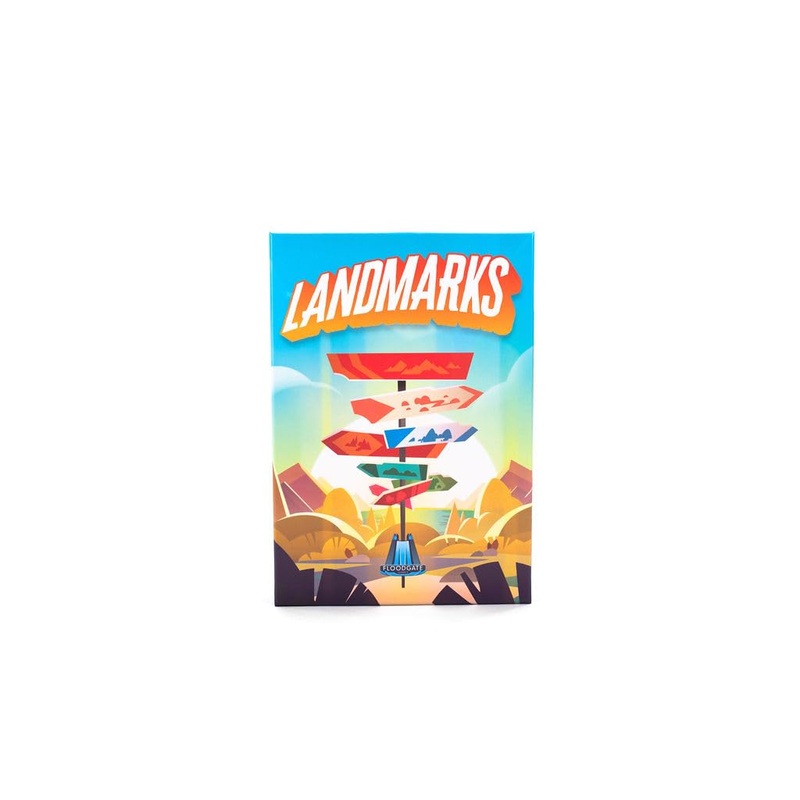 Floodgate Games | Landmarks | Board Game | 2-10 Players | Ages 10+ | English