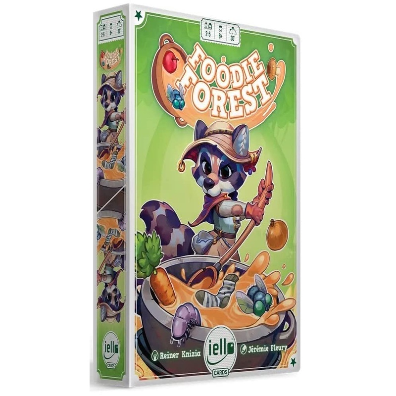 Iello | Foodie Forest | Card Game | Ages 8+ | 2-5 Players | 30 Minutes Playing Time