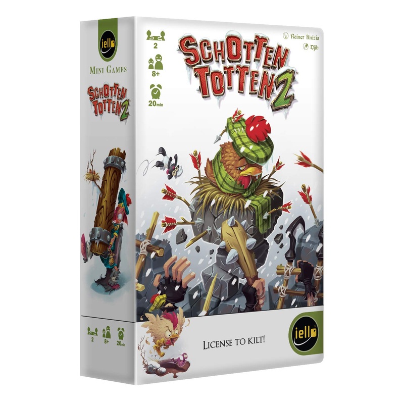 IELLO | Schotten Totten 2 | Board Game | Ages 8+ | 2 Players | 20 mins Minutes Playing Time