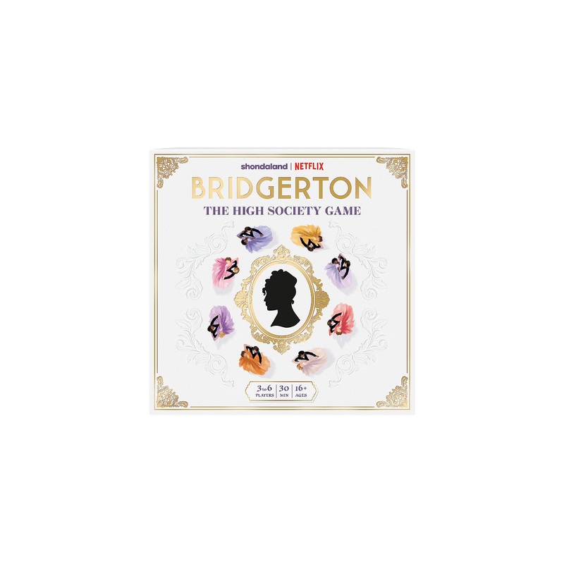 Mixlore | Bridgerton - The High Society Game | Card Game | Ages 16+ | 3-6 Players | 30 Minutes Playing Time