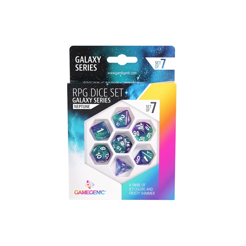 Neptune Role Dice Set (7pcs
