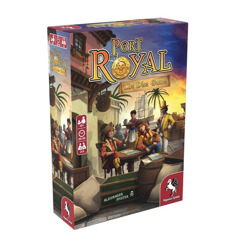 Pegasus Spiele 51247E Port Royal  The Dice Game (English Edition