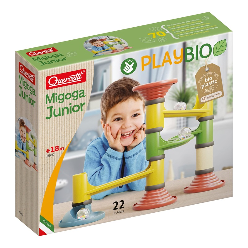 QUERCETTI -Quercetti-86502 Migoga Junior Play Bio, Multicolor, 86502