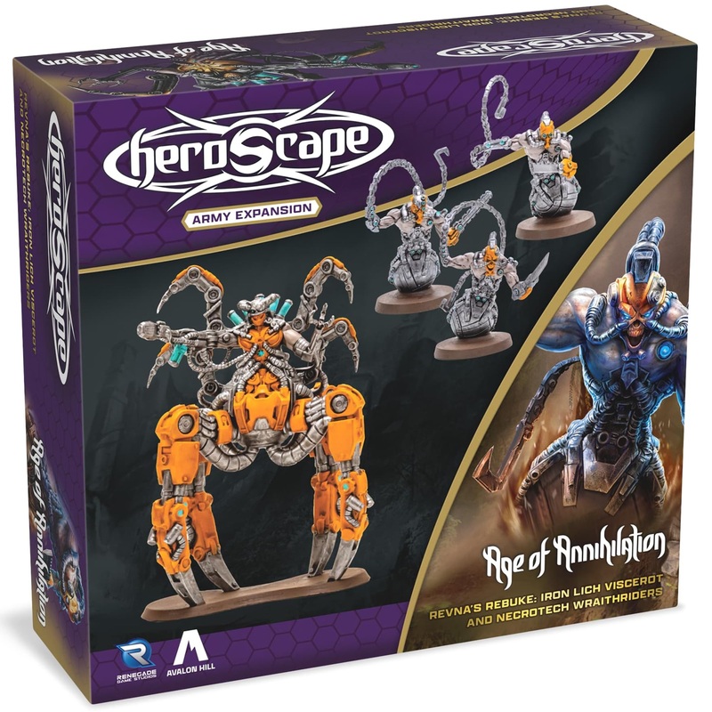 Renegade Game Studios | Heroscape: Revna's Rebuke: Kyrie Warriors Army Expansion