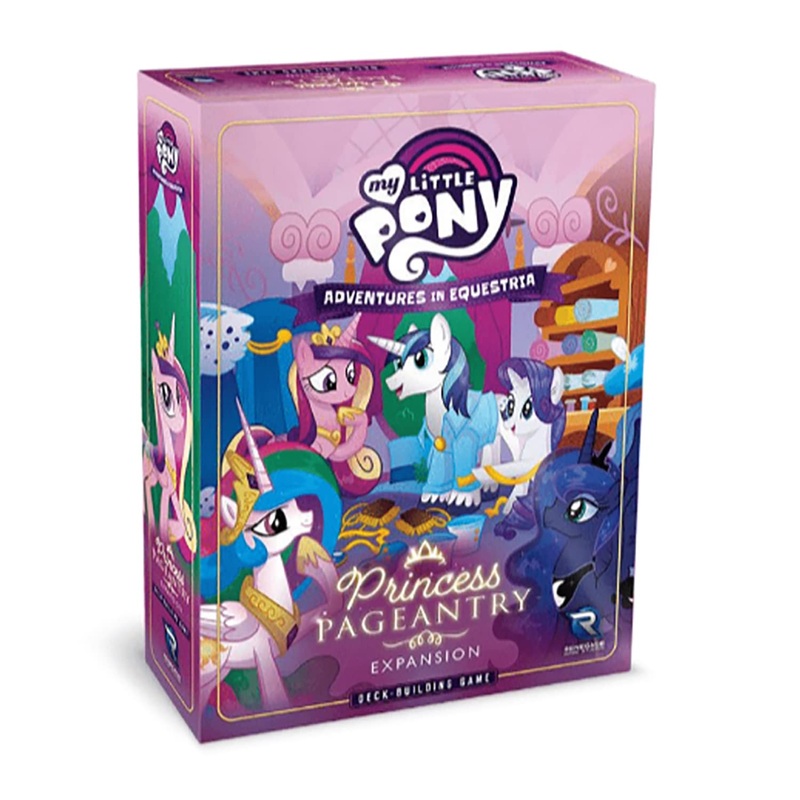 Renegade Game Studios My Little Pony: Adventures in Equestria Deck-Building Game - Princess Pageantry Expansion - Ages 14+, 1-4 Players, 45-90 Min