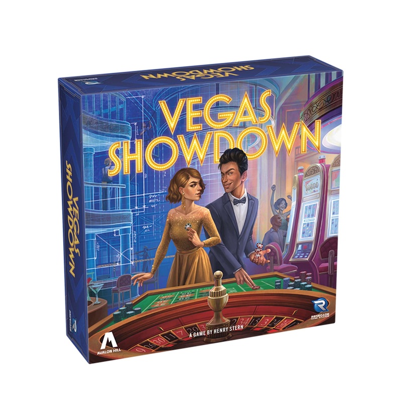 Renegade Game Studios | Vegas Showdown | Board Game | Ages 12+ | 3-5 Players | 75+ Minutes Playing Time