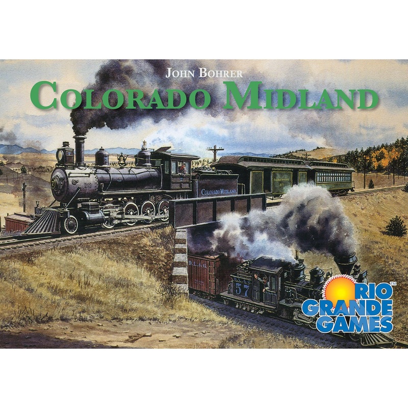 Rio Grande Games: Colorado Midland - Strategy Train Board Game, Build Rocky Mountain Railways, Build Your Fortune, Ages 12+, 3-5 Players, 45 Min