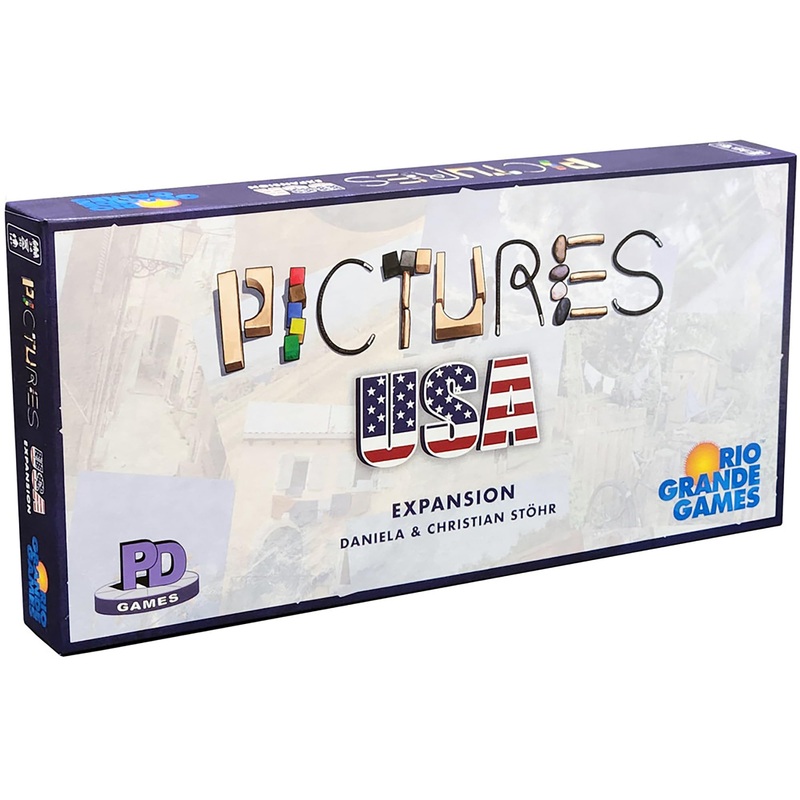 Rio Grande Games Pictures USA, 3-5 Players, Party Game, Home, Indoor
