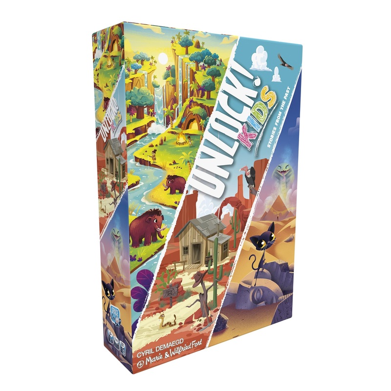 Space Cow | Unlock Kids 2: Stories From the Past | Card Game | Ages 6+ | 1-4 Players | 20 Minutes Playing Time