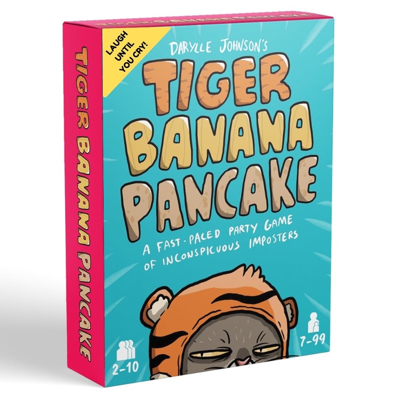 Tiger Banana Pancake - Fast Reaction Card Game for Family Game Night! (2-10 Players
