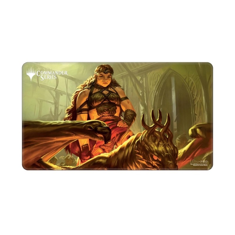 Ultra Pro - Commander Series #1: Mono - Magda Stitched Playmat for Magic: The Gathering, Limited Edition MTG Gaming Accessories Oversize Mousepad for Gamers