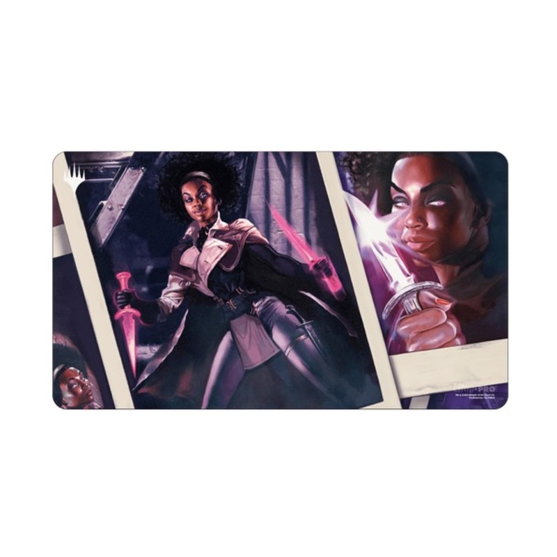 Ultra PRO - MTG Murders at Karlov Manor Playmat Kaya, Spirits Justice, Durable Tabletop Professional Card Game Desk Mat Accessories MTG Collector's Item
