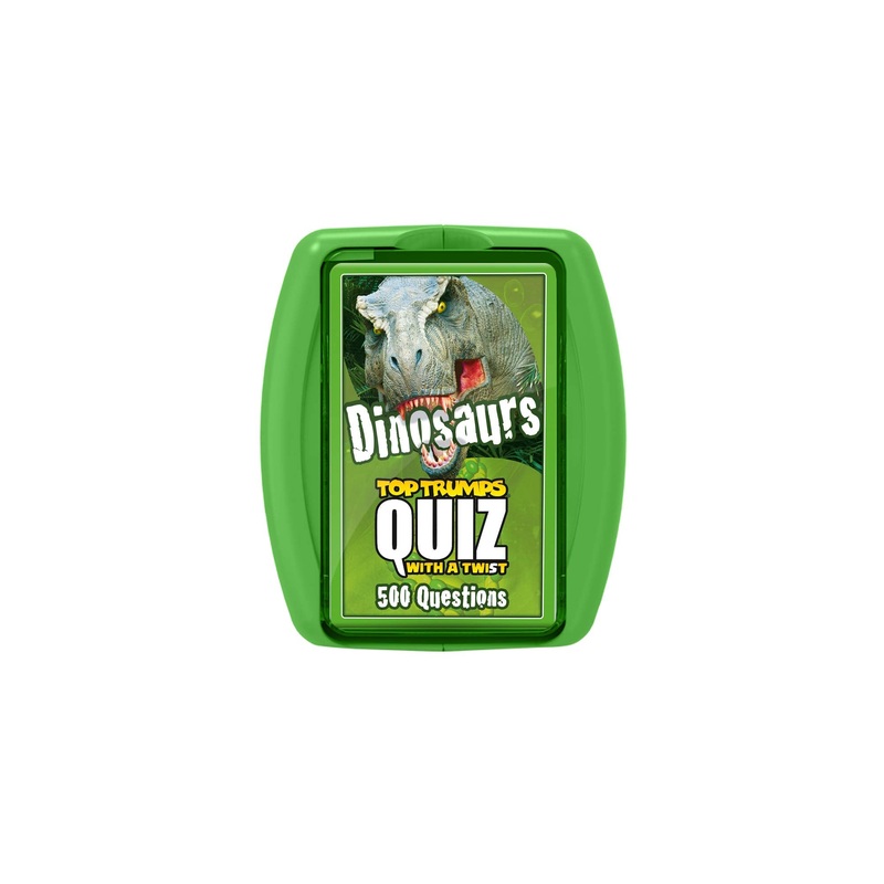 Dinosaur Top Trumps Quiz Game; Fun trivia about the great Terrible Lizards|Fun family game for ages 6 & up