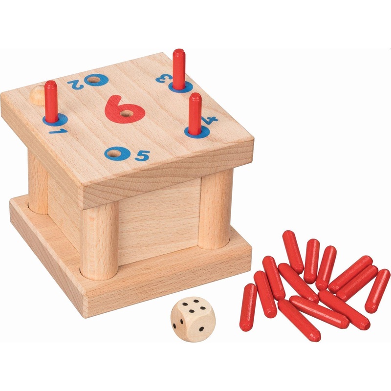GOKI- Juego de Mesa, Necesito un 6, Color (Multicolor) (56799