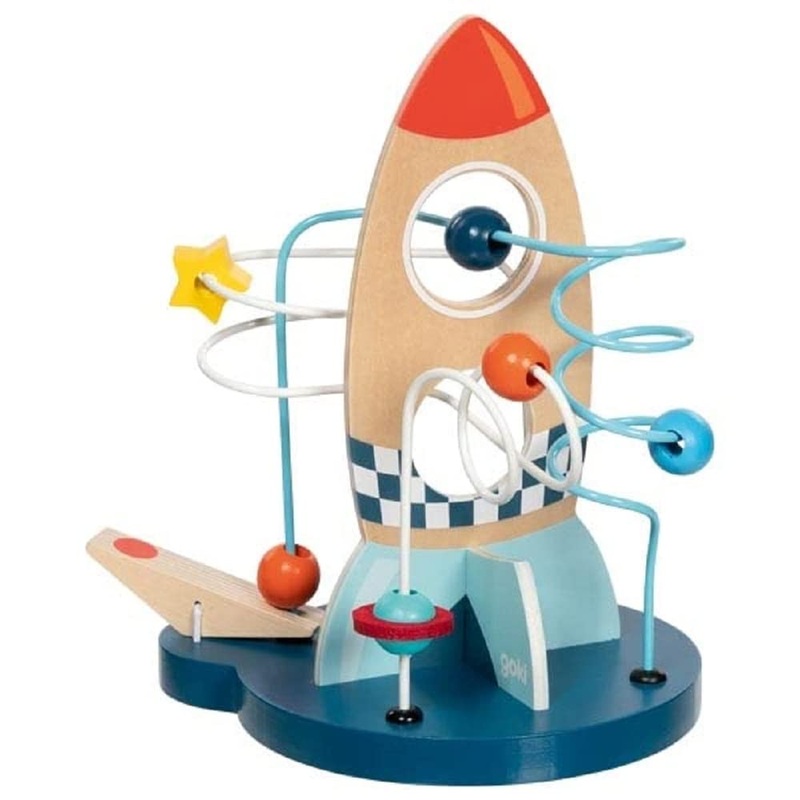 GOKI- Looping Space Orbit 21 con catapulta galctica Juguetes para Bebs y Primera Infancia, Multicolor, Small (59973