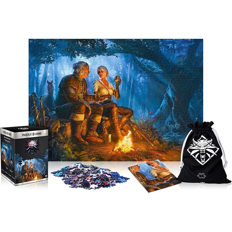 Good Loot 1101074 Geralt Puzzle, Witcher Journey of Ciri, 1000 pcs