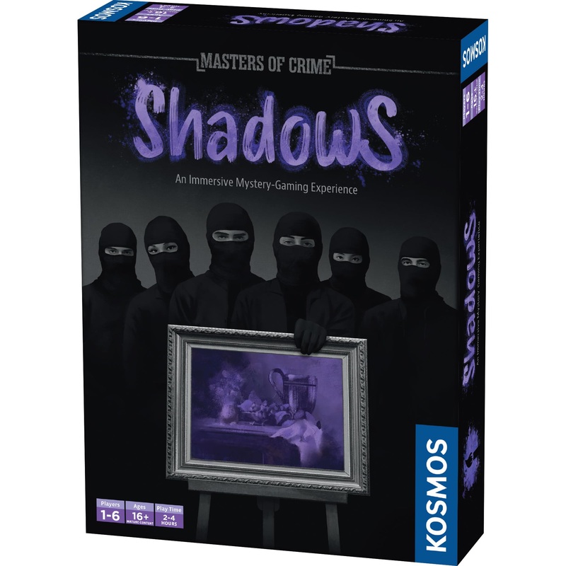 Masters of Crime: Shadows Murder Mystery Game | Art Heist | Juego cooperativo | 1 o ms jugadores | A partir de 16 aos