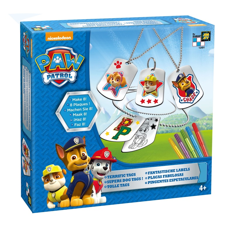 Nickelodeon Paw Patrol Terrific Tags
