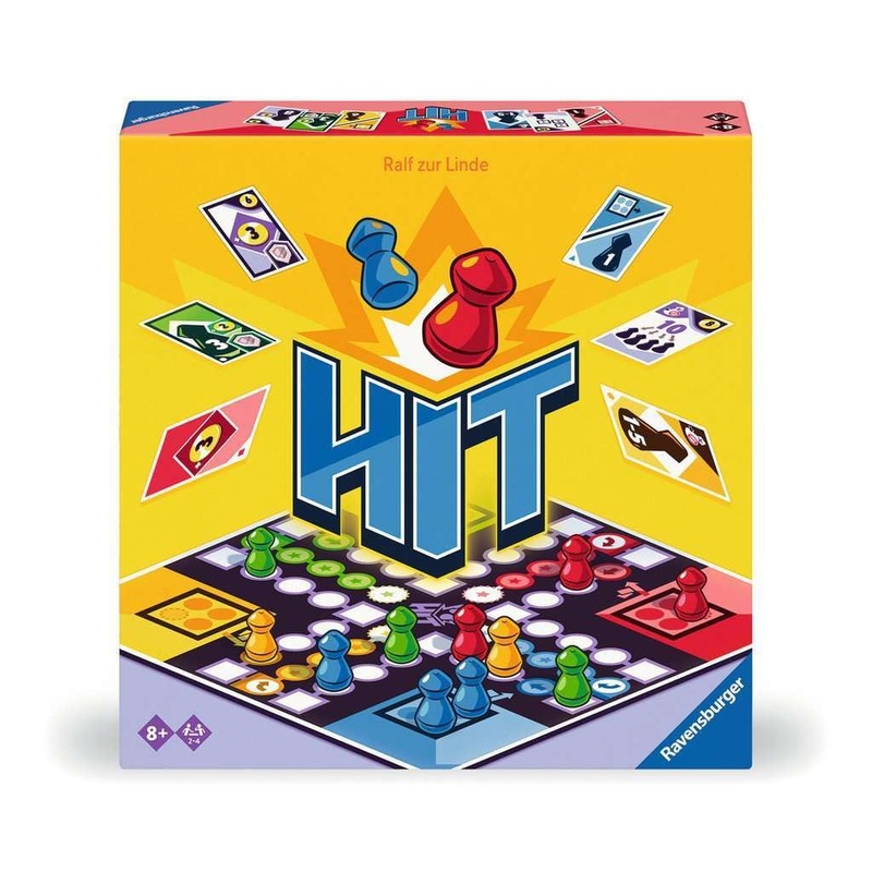 Ravensburger HIT Deck Building Strategy Game for Adults and Kids Age 8 Years Up - New 2024, Black