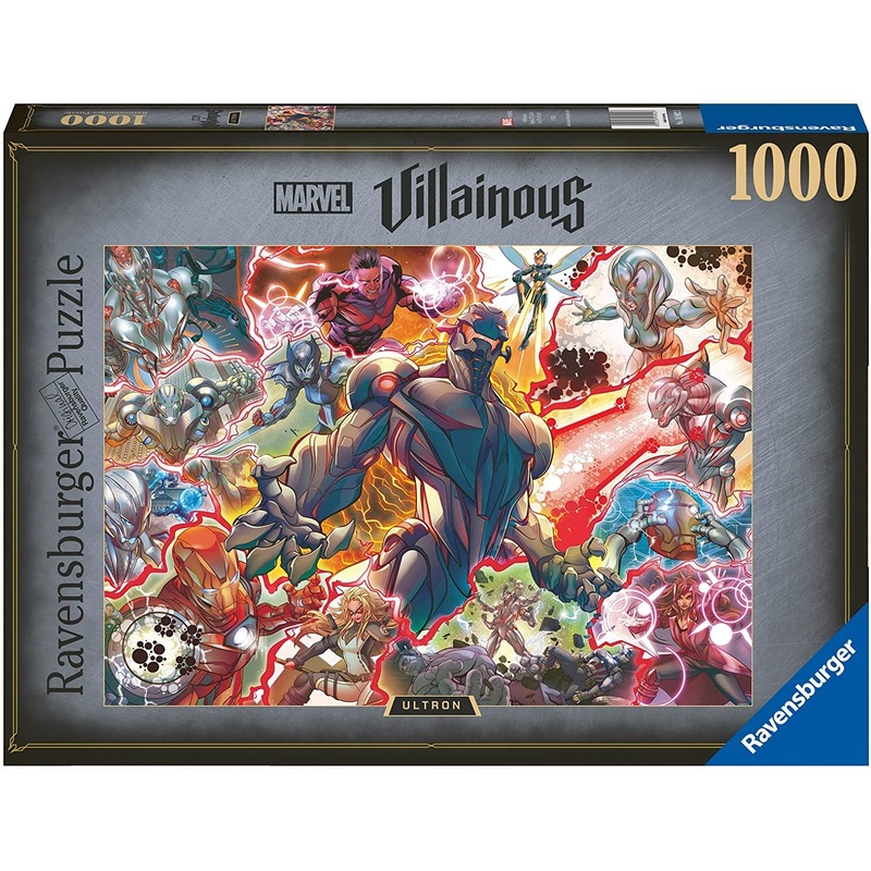 Ravensburger Marvel Villainous Ultron 1000 Piece Jigsaw Puzzles for Adults & Kids Age 12 Years Up