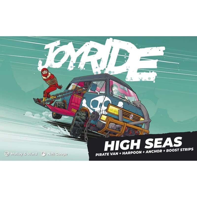 Rebellion Unplugged | JOYRIDE: High Seas | Racing Board Game | Ages 12+ | 2-4 Players | 40+ Minutes Playing Time