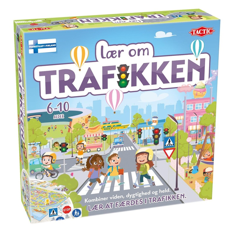 Tactic Games - Lets Learn Traffic Game (DK) (59752