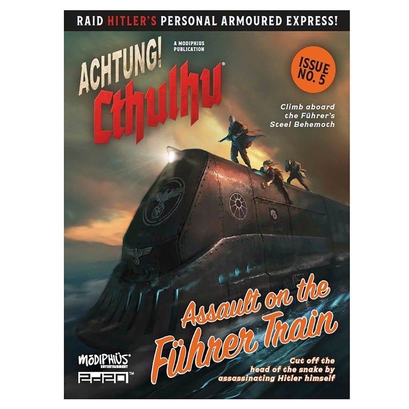 Impressions MUH052306 Achtung Cthulhu 2d20-Assault on The Fuhrer Train Card Game
