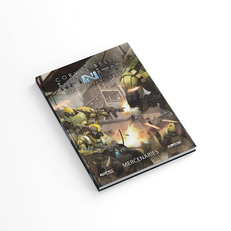 Modiphius Infinity: War Market: The Mercenaries Sourcebook, Multi