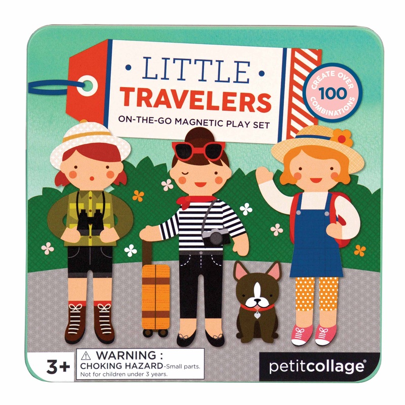 Petit Collage |Magnets | Game On The Go Girl