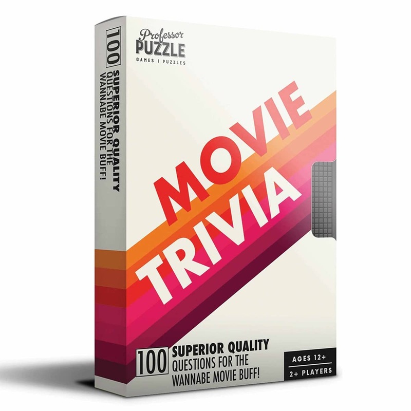 Professor Puzzle | Movie Trivia | Party Game | Ages 12+ | 2+ Players