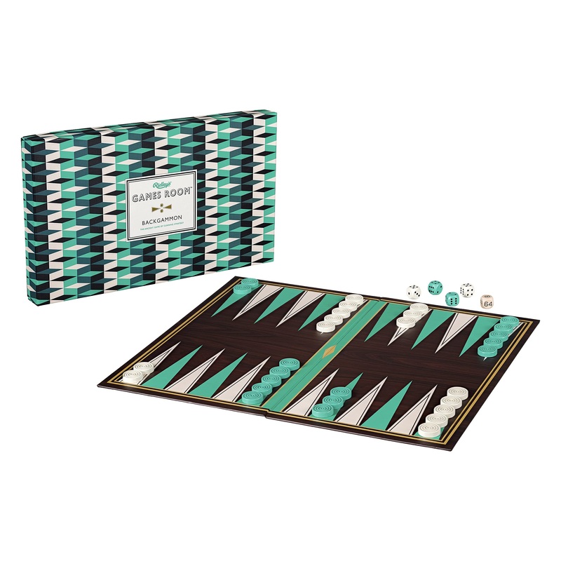 Ridley's- Backgammon, Multicolor, Talla nica (Wild and Wolf AGAM084