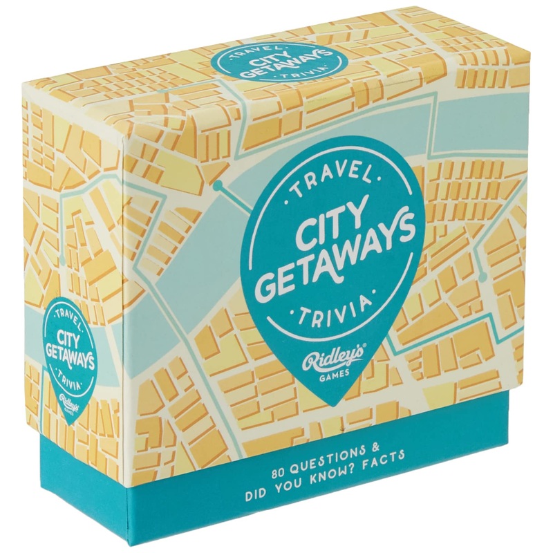 Ridley's Games QUZ013 City Getaway Trivia Game, Multi