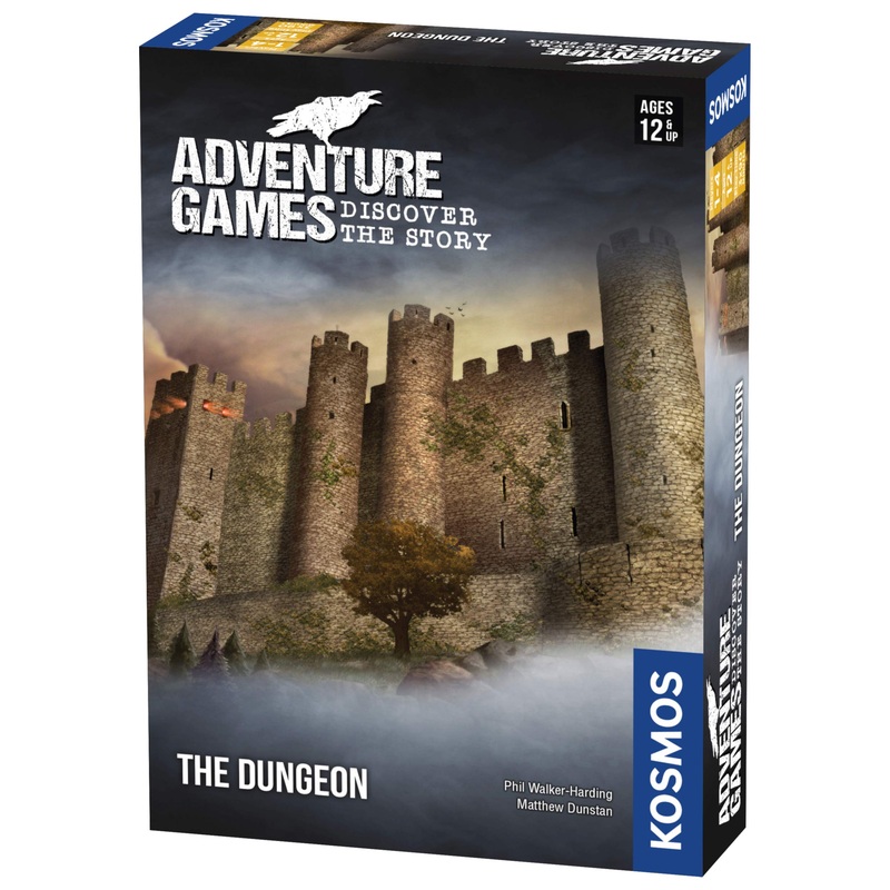 Thames & Kosmos, 695088, Adventure Game: The Dungeon, Discover The Story, Cooperative Board Game,1-4 Players, Ages 12+
