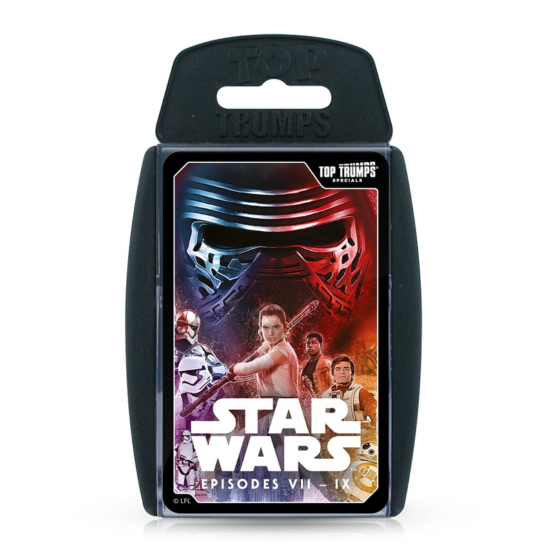Top Trumps Star Wars Episodes 7-9 Special Card Game English Edition Join Rey, Han Solo, Chewbacca, Finn, Kylo Ren from Star Wars Episodes 7 - 9 Educational Game for Ages 4 and up, WM01824-EN1-6