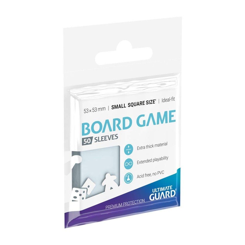 Ultimate Guard Premium Sleeves for Board Game Cards Small Square (50