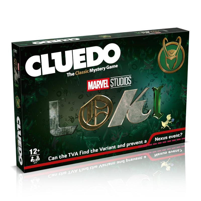 Winning Moves Loki Cluedo Board Game, Join the Time Variance Authority and protect the timeline, great gift for Marvel comics and Superhero fans aged 12 plus