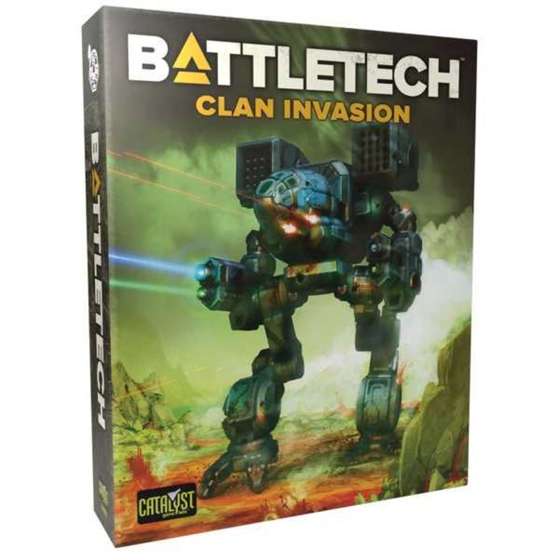 BattleTech: Clan Invasion Box Set Expansion - Sprawling Sci-Fi Board Game Warfare in the BattleTech Universe By Catalyst Game Labs
