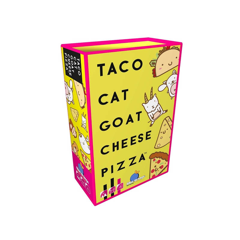 Blue Orange | Taco Cat Goat Cheese Pizza | Card Game | Ages 8+ | 2-8 Players | 10-30 Minute Playing Time