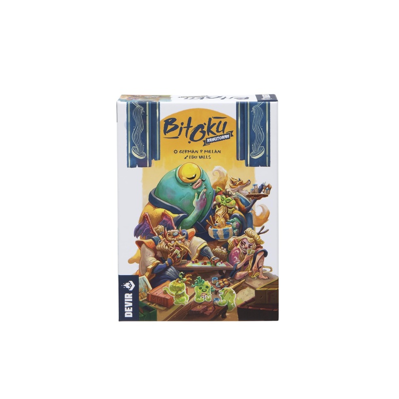 Devir - Bitoku: expansin Resutoran, Juego de Mesa, Juego de Mesa con Amigos de Estrategia, Nuevos Mdulos y Variedad (BGBIRESE