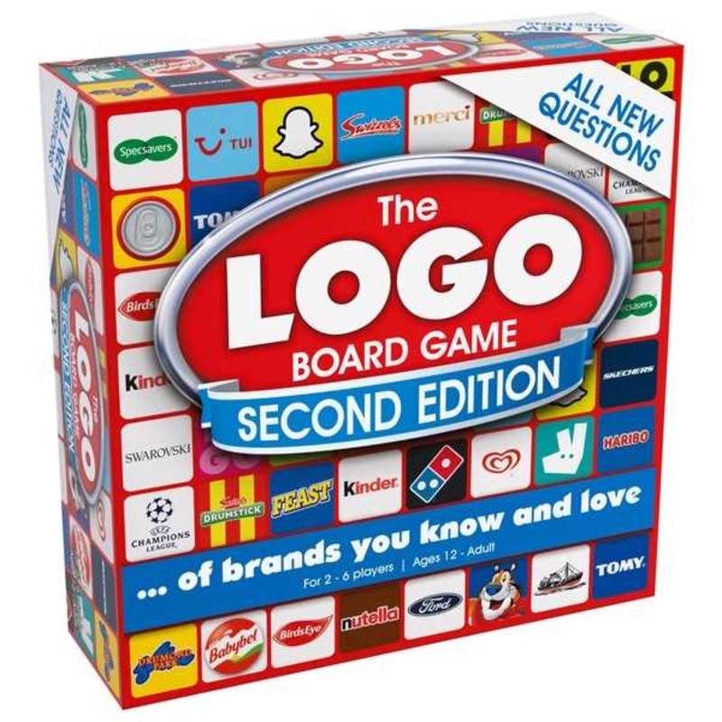 Drumond Park The LOGO Board Game Second Edition - The Family Board Game of Brands and Products You Know and Love, Family Games For Adults And Kids Suitable From 12+ Years