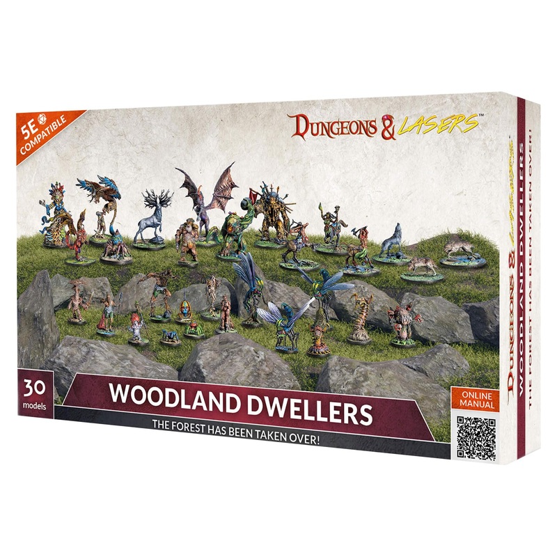 Dungeons & Lasers - Woodland Dwellers Figure Pack