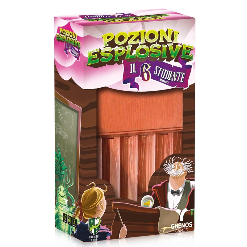 Ghenos Games GHE105 Explosive Potions The Student Sixth, Multicoloured