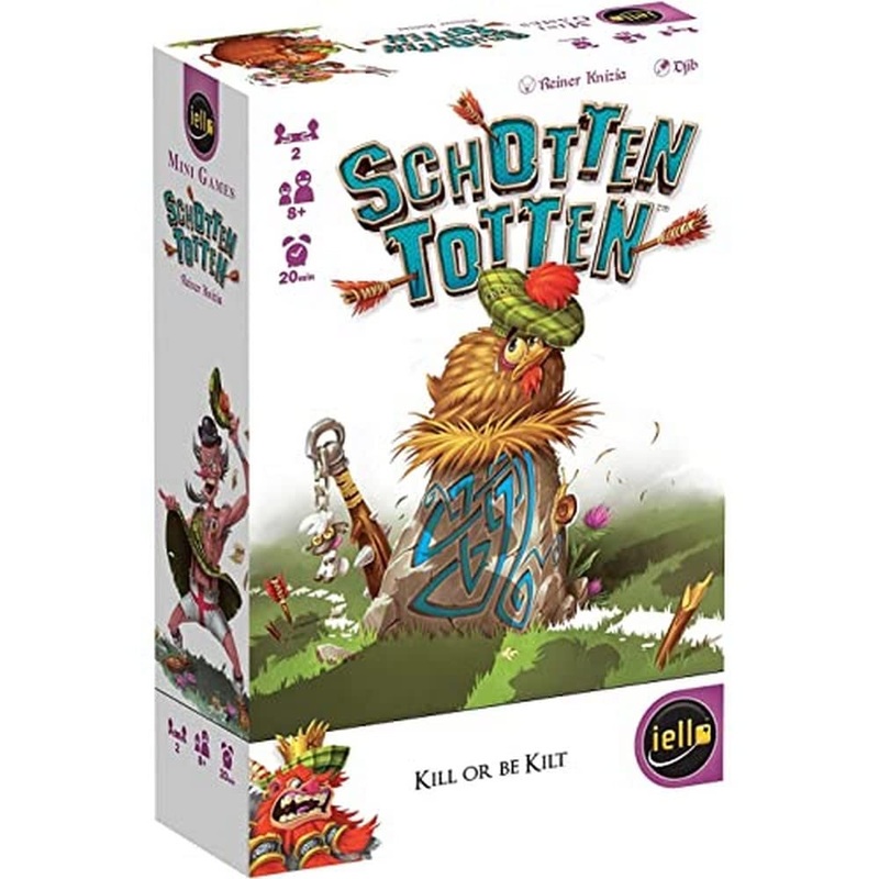 Iello | Schotten Totten | Card Game | Ages 8+ | 2 Players | 20 Minutes Playing Time