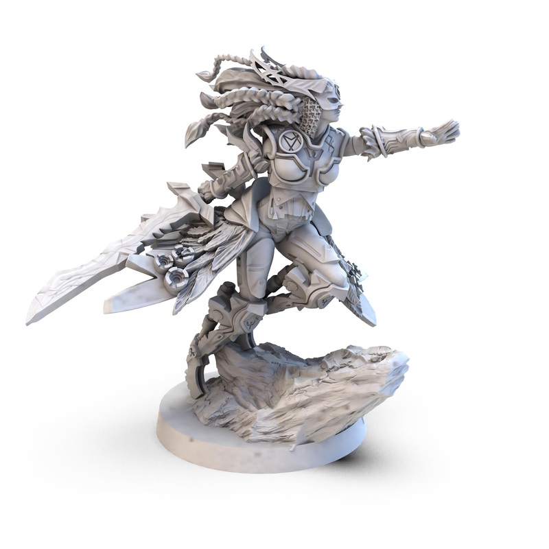 Lords of Ragnarok Valkyrie Hero Board Game Expansion - Strategic Asymmetric Warfare, Fantasy Game with a Sci-Fi Twist, Ages 14+, 1-4 Players, 90-120 Minute Playtime, Made by Awaken Realms