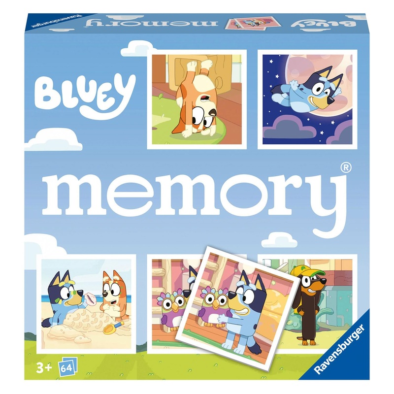 Ravensburger 00022398 Large Memory Bluey