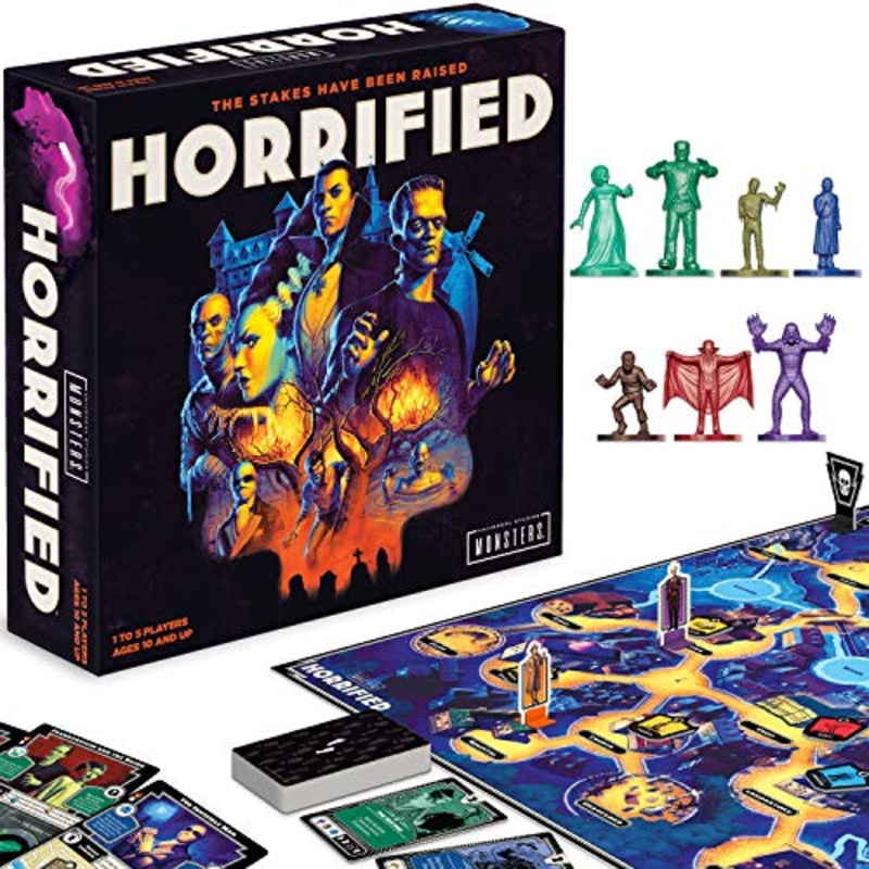 Ravensburger Horrified: Universal Monsters Immersive Strategy Board Game & Alien Fate of the Nostromo - Strategy Board Games for Adults & Kids Age 12 Years Up - 1 to 5 Players