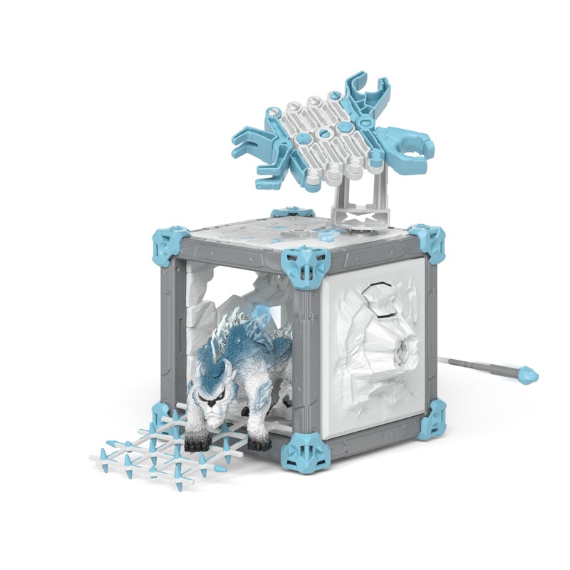 schleich ELDRADOR CREATURES BattleCave-sneeuwkliever, vanaf 7 jaar, 42733 - Speelsets, 48 Onderdelen