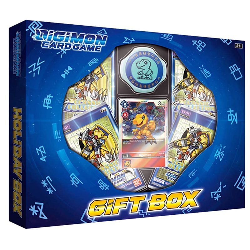 BANDAI NAMCO Entertainment Digimon Classic Gift Box | Card Game | Ages 6+ | 2 Players | 10+ Minutes Playing Time, Multicolor, 3. Boxes (BCL2596220
