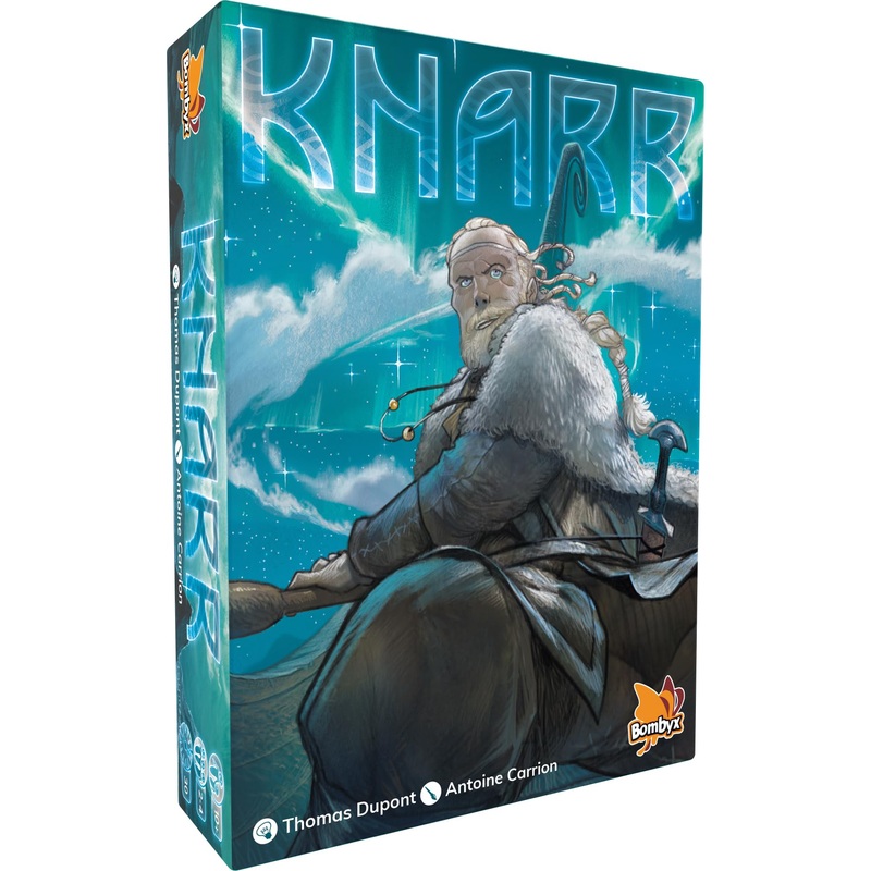 Bombyx | Knarr | Board Game | Ages 10+ | 2-4 Players | 30 Minutes Playing Time