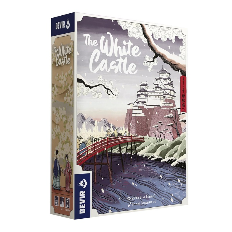 Devir - The White Castle, Juego de Mesa, Juego de Mesa de Estrategia, Juego de Mesa con Amigos de Ingenio, Juego Solitario, Edad +12 (BGWCML